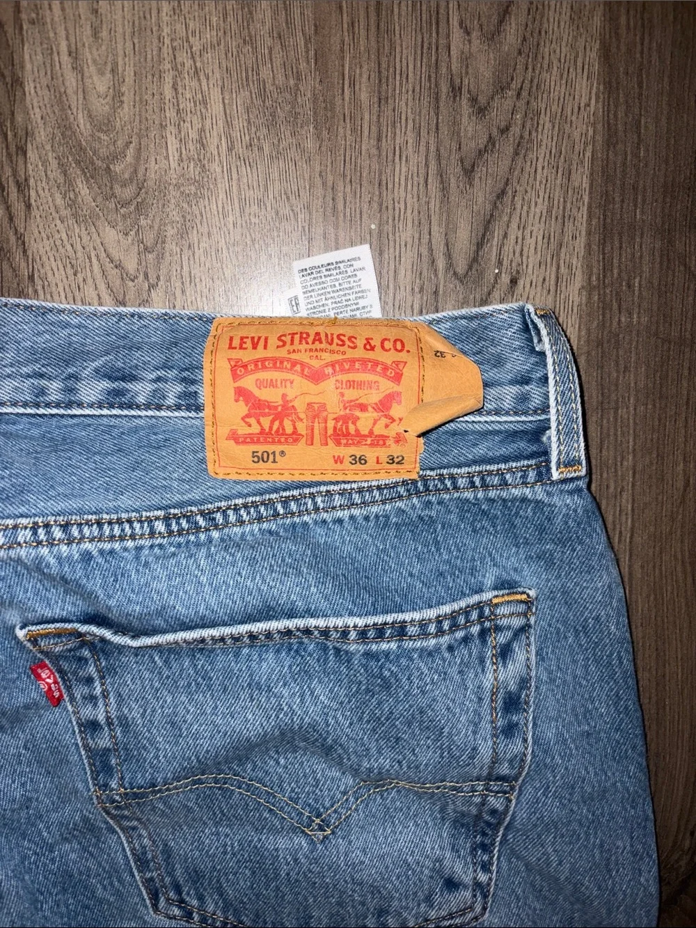 Levi's Light Blue Straight-Leg Men's Jeans